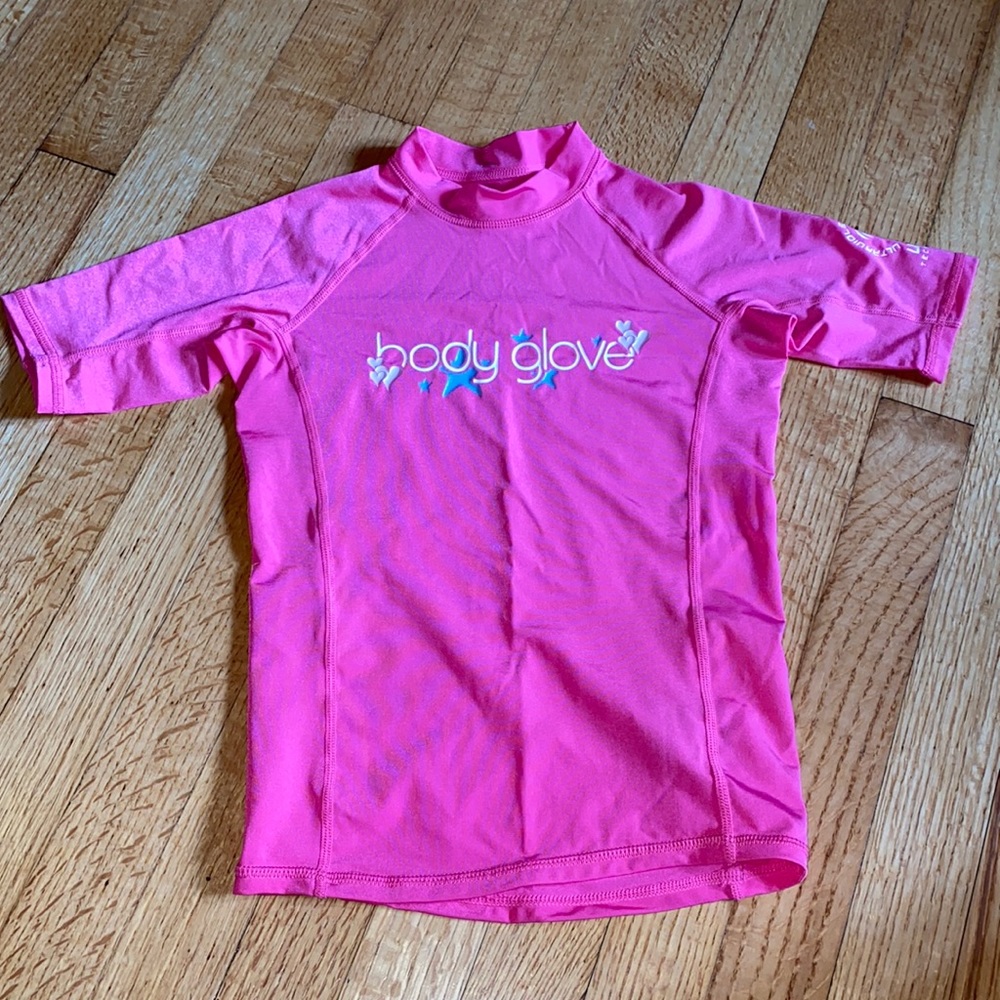 Body glove  rash guard girls size 8